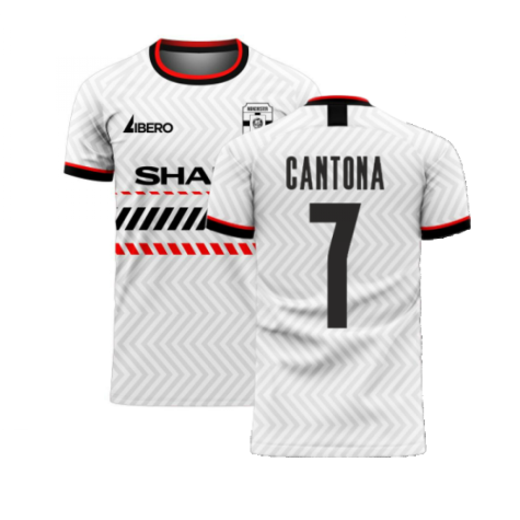 Manchester Red 2020-2021 Away Concept Football Kit (Libero) (CANTONA 7)