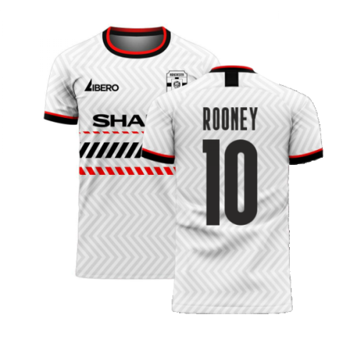 Manchester Red 2025-2026 Away Concept Football Kit (Libero) (ROONEY 10)