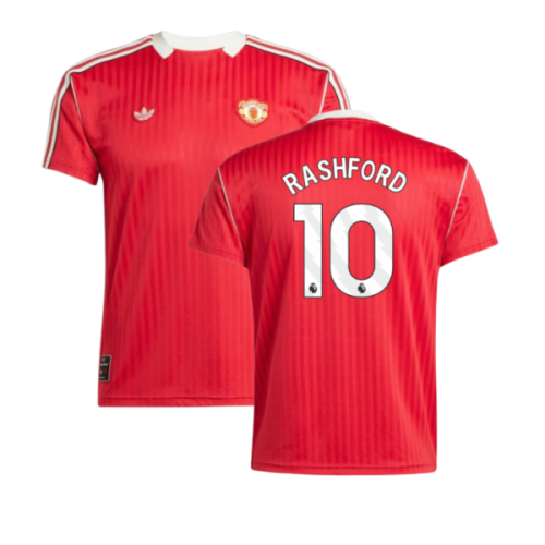 Manchester United Terrace Icons Shirt (Red) (Rashford 10)