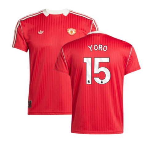 Manchester United Terrace Icons Shirt (Red) (Yoro 15)