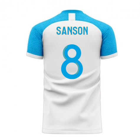 Marseille 2025-2026 Home Concept Football Kit (Libero) (SANSON 8)