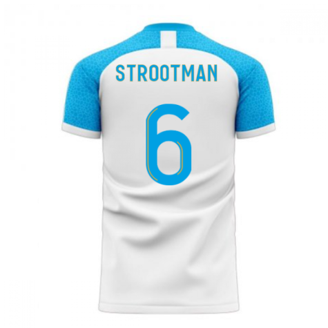 Marseille 2025-2026 Home Concept Football Kit (Libero) (STROOTMAN 6)