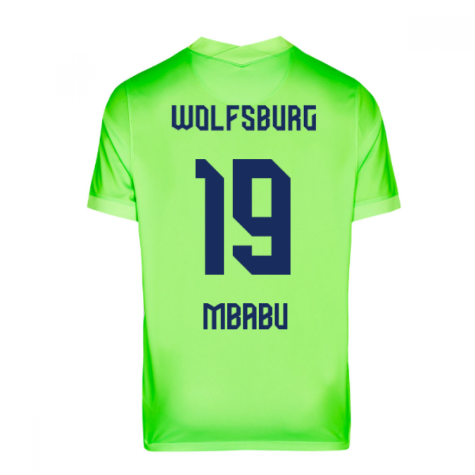 2020-2021 VFL Wolfsburg Home Nike Football Shirt (MBABU 19)