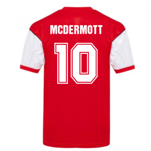 Score Draw Arsenal 1982 Home Shirt (McDermott 10)