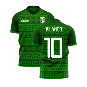 Mexico 2024-2025 Home Concept Football Kit (Libero) (BLANCO 10)