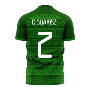 Mexico 2025-2026 Home Concept Football Kit (Libero) (C. SUAREZ 2) Mexico 2025-2026 Home Concept Football Kit (Libero) (C. SUAREZ 2)