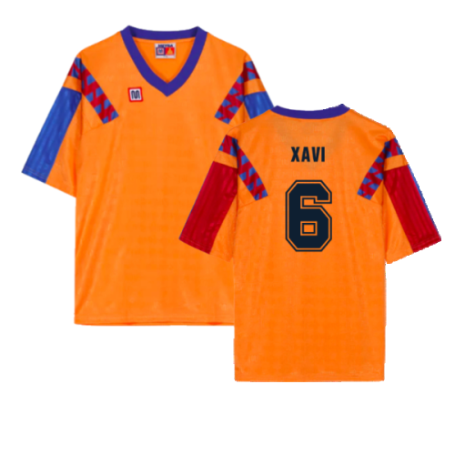 Meyba 1992 Barcelona Reissue Away Shirt (Xavi 6)