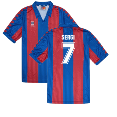 Meyba Barcelona 1992 Reissue Home Shirt (Sergi 7)