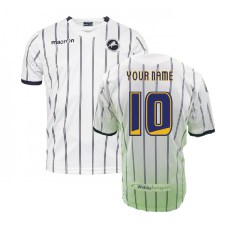 Millwall 2013-14 Away Shirt ((Good) XXL) (Your Name)