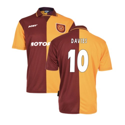Motherwell 1996-1998 Retro Home Jersey (Davies 10)