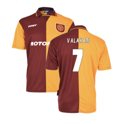 Motherwell 1996-1998 Retro Home Jersey (Valakari 7)