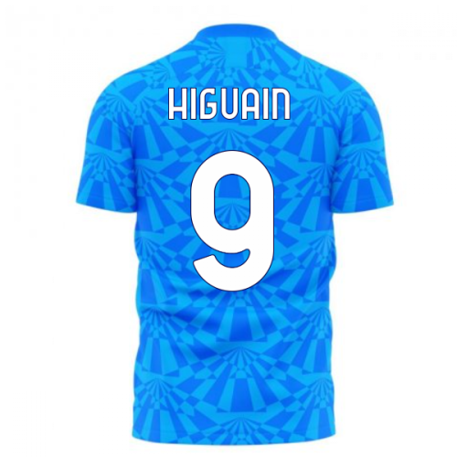 Napoli 1990s Home Concept Football Kit (Libero) (HIGUAIN 9)