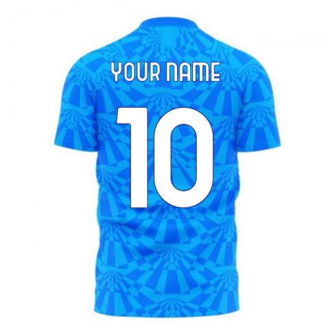 Napoli 1990s Home Concept Football Kit (Libero) (Your Name) - Baby