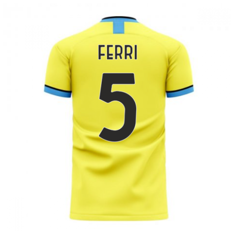 Nerazzurri Milan 2024-2025 Away Concept Football Kit (Libero) (Ferri 5) - Womens