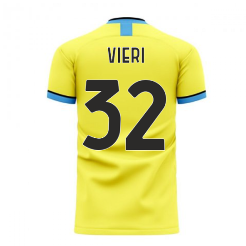 Nerazzurri Milan 2024-2025 Away Concept Football Kit (Libero) (VIERI 32) - Womens