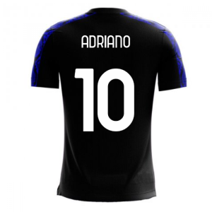 Nerazzurri Milan 2024-2025 Home Concept Football Kit (Libero) (ADRIANO 10)