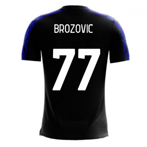 Nerazzurri Milan 2024-2025 Home Concept Football Kit (Libero) (BROZOVIC 77)