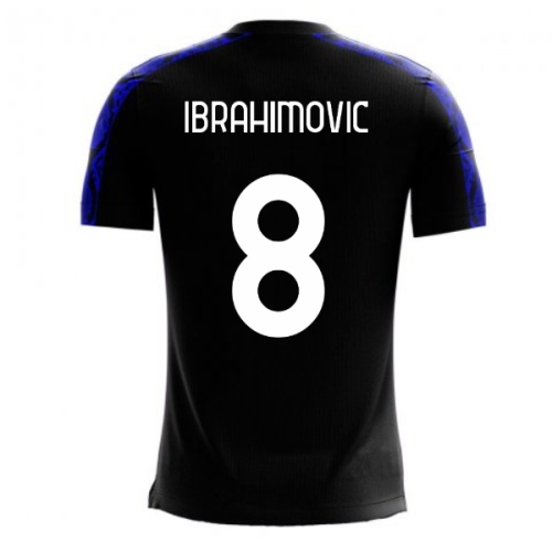 Nerazzurri Milan 2024-2025 Home Concept Football Kit (Libero) (IBRAHIMOVIC 8)