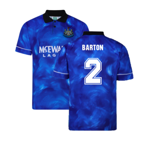 Newcastle United 1995 Third Retro Football Shirt (Barton 2)