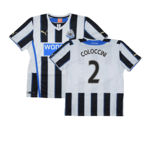 Newcastle United 2013-14 Home Shirt ((Excellent) XXL) (Coloccini 2)