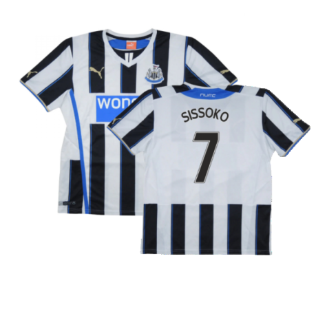 Newcastle United 2013-14 Home Shirt ((Excellent) XXL) (Sissoko 7)