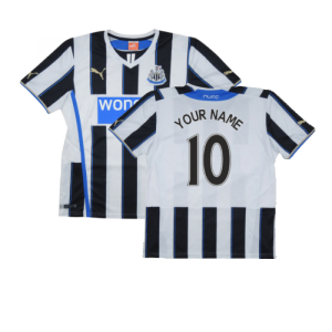 Newcastle United 2013-14 Home Shirt ((Excellent) XXL) (Your Name)