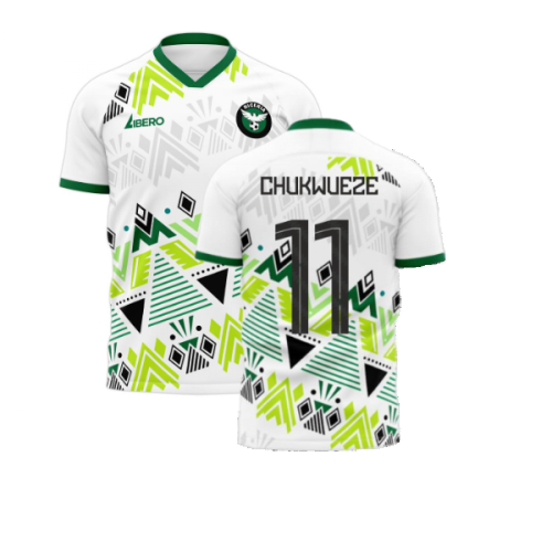 Nigeria 2024-2025 Away Concept Football Kit (Libero) (CHUKWUEZE 11)