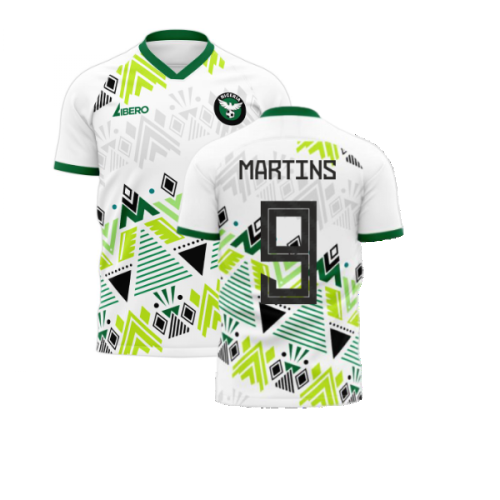 Nigeria 2024-2025 Away Concept Football Kit (Libero) (MARTINS 9)