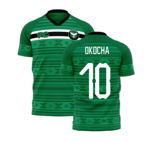 Nigeria 2020-2021 Home Concept Kit (Fans Culture) (OKOCHA 10)