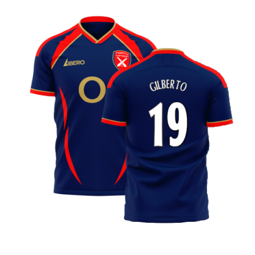 North London Reds 2006 Style Away Concept Shirt (Libero) (Gilberto 19)