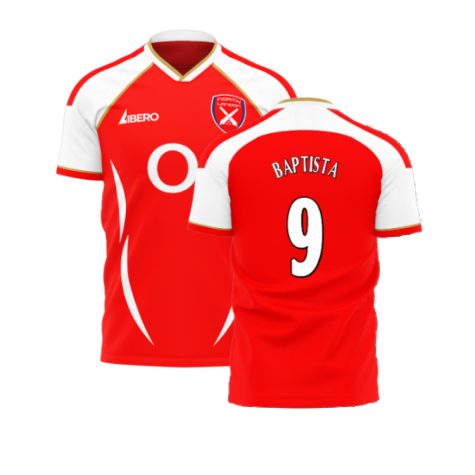 North London Reds 2006 Style Home Concept Shirt (Libero) (Baptista 9)