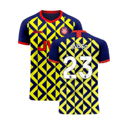 North London Reds 2024-2025 Away Concept Shirt (Libero) (Russo 23)