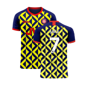 North London Reds 2024-2025 Away Concept Shirt (Libero) (Saka 7)