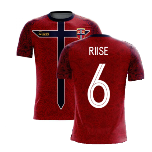 Norway 2024-2025 Home Concept Football Kit (Airo) (RIISE 6)