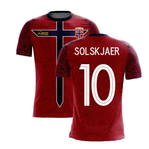 Norway 2024-2025 Home Concept Football Kit (Airo) (SOLSKJAER 10)