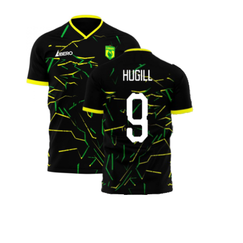 Norwich 2024-2025 Away Concept Football Kit (Libero) (Hugill 9)