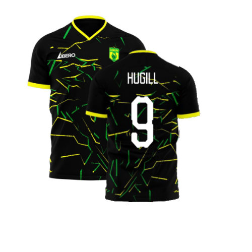 Norwich 2024-2025 Away Concept Football Kit (Libero) (Hugill 9)