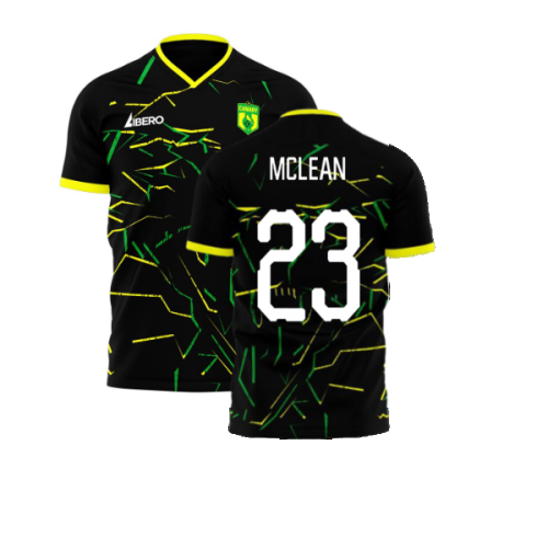 Norwich 2024-2025 Away Concept Football Kit (Libero) (Mclean 23)