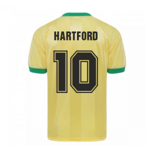 Norwich City 1985 League Cup Final Shirt (Hartford 10)