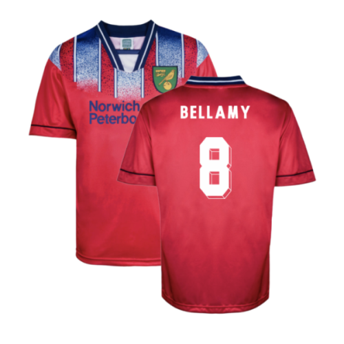 Norwich City 1996 Away Retro Shirt (Bellamy 8)