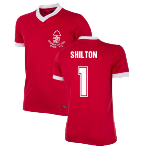 Nottingham Forest 1979 European Cup Final Retro Football Shirt (Shilton 1)