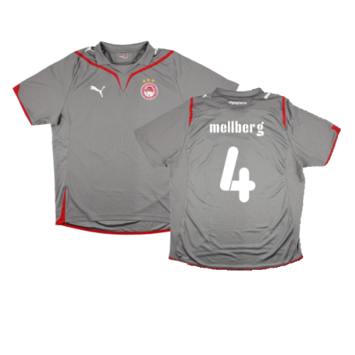 Olympiakos 2009-10 Third Shirt ((Very Good) L) (Mellberg 4)