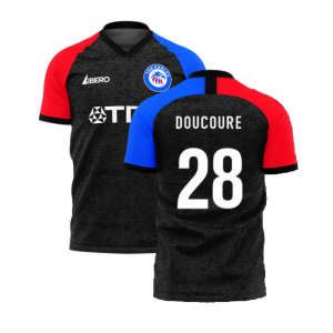 Palace 2024-2025 Away Concept Football Kit (Libero) (DOUCOURE 28)