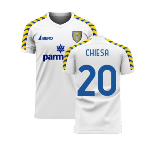 Parma 2024-2025 Home Concept Football Kit (Libero) (CHIESA 20)