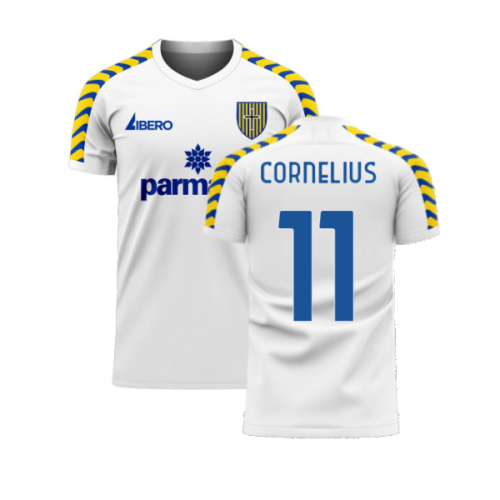 Parma 2024-2025 Home Concept Football Kit (Libero) (CORNELIUS 11)