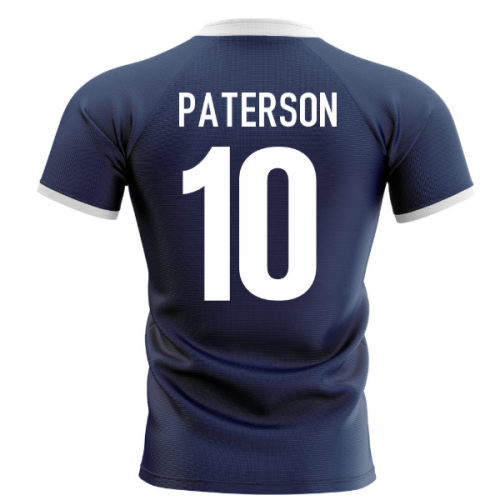 2024-2025 Scotland Flag Concept Rugby Shirt (Paterson 10)