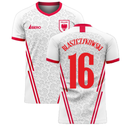 Poland 2024-2025 Home Concept Football Kit (Libero) (BLASZCZYKOWSKI 16)