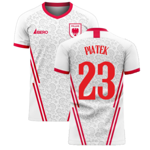 Poland 2024-2025 Home Concept Football Kit (Libero) (PIATEK 23)