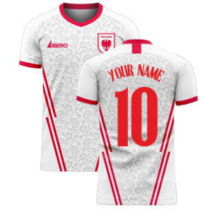 Poland 2024-2025 Home Concept Football Kit (Libero) (Your Name)