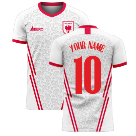 Poland 2024-2025 Home Concept Football Kit (Libero) (Your Name)